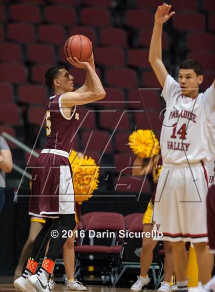 Thumbnail 1 in Paradise Valley vs. Nogales (AIA Division 2 Quarterfinal) photogallery.