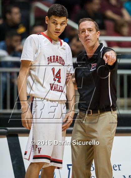 Thumbnail 1 in Paradise Valley vs. Nogales (AIA Division 2 Quarterfinal) photogallery.