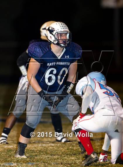 Thumbnail 1 in Olympic @ East Forsyth (NCHSAA 4AA 1st Round) photogallery.