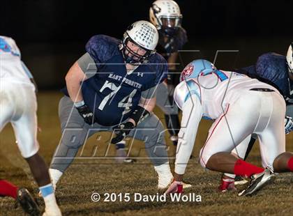 Thumbnail 1 in Olympic @ East Forsyth (NCHSAA 4AA 1st Round) photogallery.