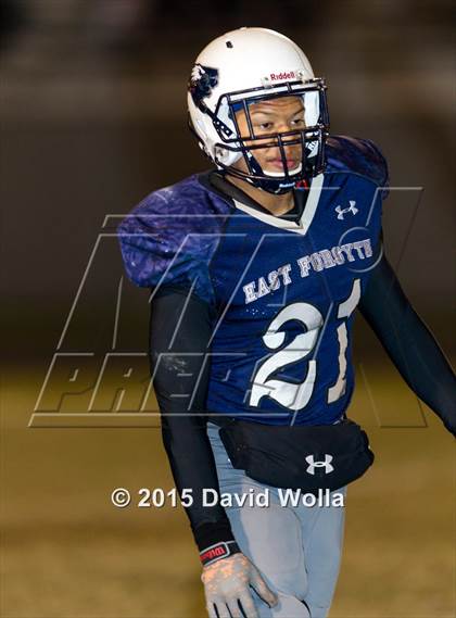 Thumbnail 1 in Olympic @ East Forsyth (NCHSAA 4AA 1st Round) photogallery.
