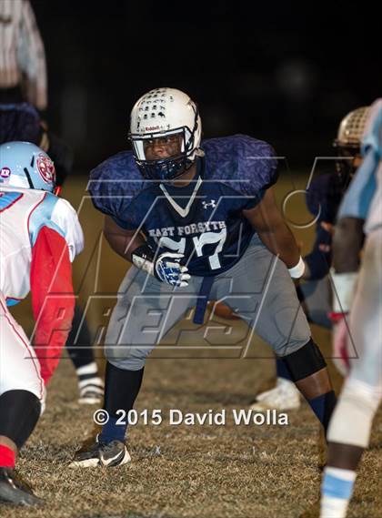 Thumbnail 1 in Olympic @ East Forsyth (NCHSAA 4AA 1st Round) photogallery.