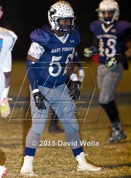 Thumbnail 1 in Olympic @ East Forsyth (NCHSAA 4AA 1st Round) photogallery.