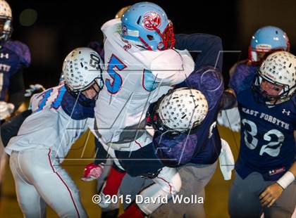 Thumbnail 2 in Olympic @ East Forsyth (NCHSAA 4AA 1st Round) photogallery.