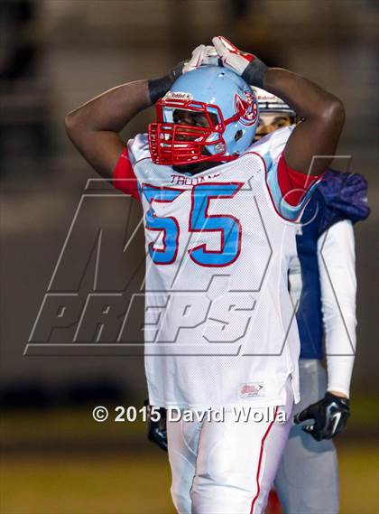 Thumbnail 3 in Olympic @ East Forsyth (NCHSAA 4AA 1st Round) photogallery.