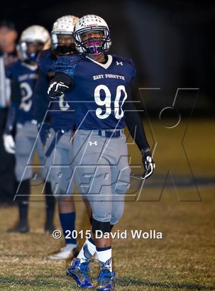 Thumbnail 1 in Olympic @ East Forsyth (NCHSAA 4AA 1st Round) photogallery.