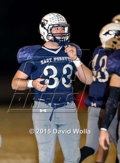 Thumbnail 3 in Olympic @ East Forsyth (NCHSAA 4AA 1st Round) photogallery.