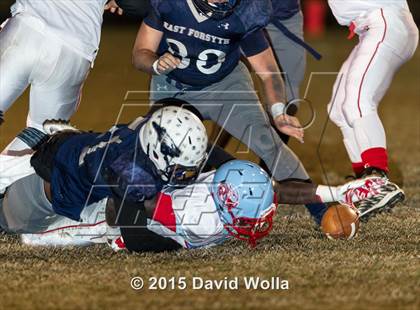 Thumbnail 2 in Olympic @ East Forsyth (NCHSAA 4AA 1st Round) photogallery.