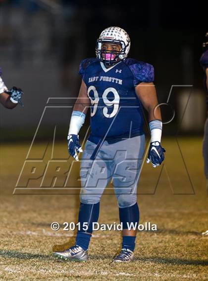 Thumbnail 3 in Olympic @ East Forsyth (NCHSAA 4AA 1st Round) photogallery.