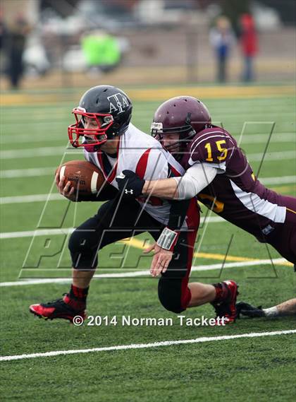 Thumbnail 2 in Victoria vs. Argonia/Attica (KSHSAA 8M Div II Final) photogallery.