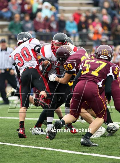 Thumbnail 2 in Victoria vs. Argonia/Attica (KSHSAA 8M Div II Final) photogallery.