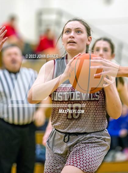 Thumbnail 2 in Galena vs. Dayton (Varsity Elite) photogallery.