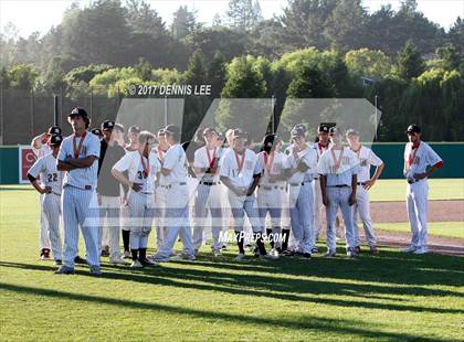Thumbnail 3 in Monte Vista vs. De La Salle (CIF NCS D1 Final) photogallery.