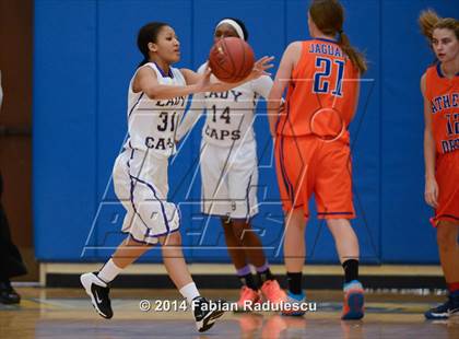 Thumbnail 2 in Broughton vs. Athens Drive (High School OT Holiday Invitational) photogallery.