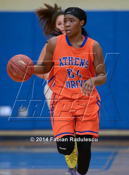 Thumbnail 1 in Broughton vs. Athens Drive (High School OT Holiday Invitational) photogallery.