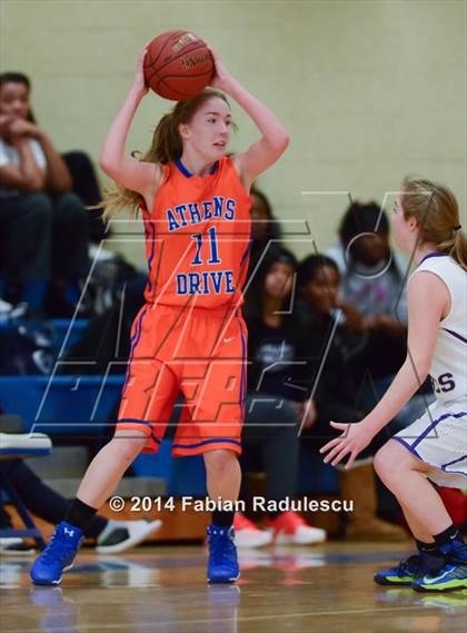 Thumbnail 3 in Broughton vs. Athens Drive (High School OT Holiday Invitational) photogallery.