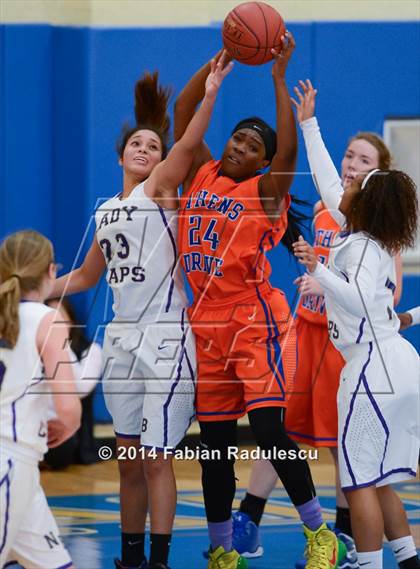 Thumbnail 3 in Broughton vs. Athens Drive (High School OT Holiday Invitational) photogallery.