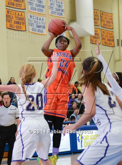 Thumbnail 3 in Broughton vs. Athens Drive (High School OT Holiday Invitational) photogallery.