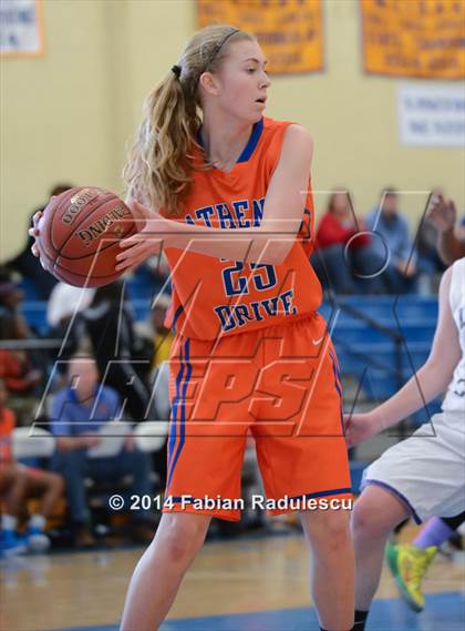 Thumbnail 1 in Broughton vs. Athens Drive (High School OT Holiday Invitational) photogallery.