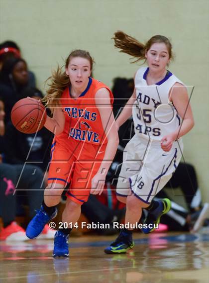 Thumbnail 3 in Broughton vs. Athens Drive (High School OT Holiday Invitational) photogallery.