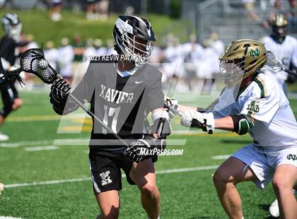 Thumbnail 2 in Xavier @ Notre Dame, WH (SCC D1 Quarterfinal) photogallery.