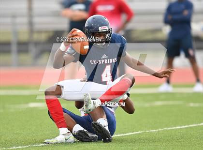 Thumbnail 3 in Bridgeland vs Cypress Springs (A teams) photogallery.
