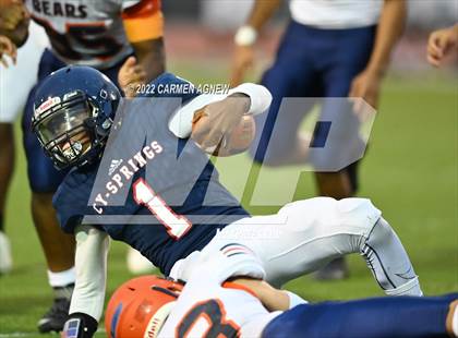 Thumbnail 3 in Bridgeland vs Cypress Springs (A teams) photogallery.
