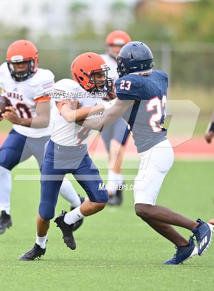 Thumbnail 3 in Bridgeland vs Cypress Springs (A teams) photogallery.
