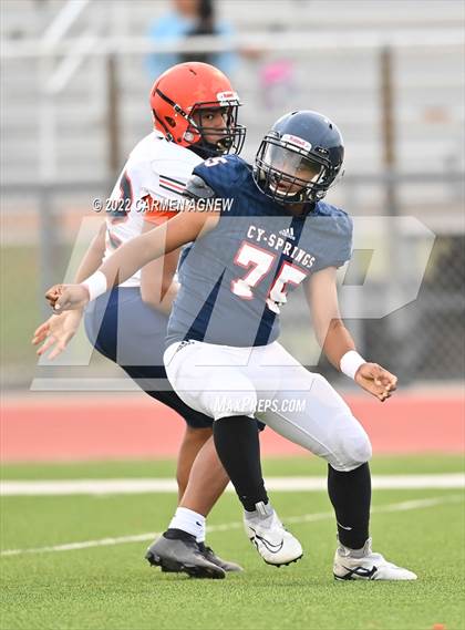 Thumbnail 3 in Bridgeland vs Cypress Springs (A teams) photogallery.