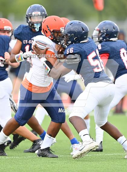 Thumbnail 1 in Bridgeland vs Cypress Springs (A teams) photogallery.