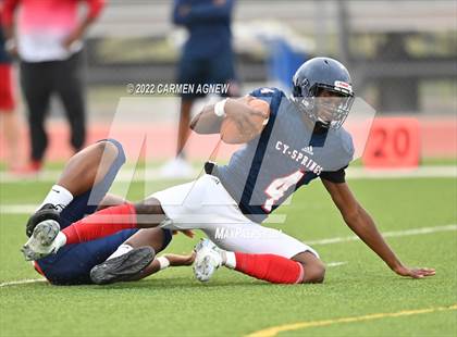 Thumbnail 2 in Bridgeland vs Cypress Springs (A teams) photogallery.