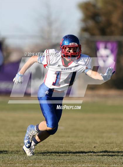 Thumbnail 2 in Akron @ Sedgwick County (CHSAA 8-Man Final) photogallery.