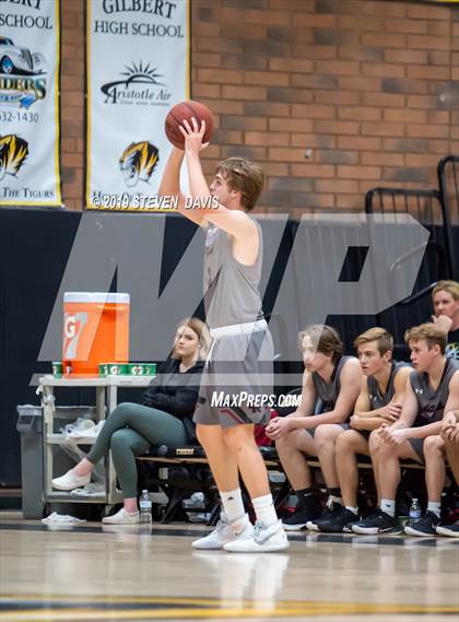 Thumbnail 3 in Desert Ridge vs Gilbert (Championship Game Welcome To The Jungle Holiday Tournament) photogallery.
