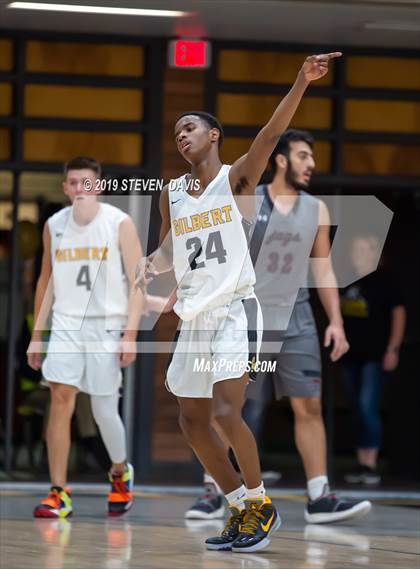 Thumbnail 3 in Desert Ridge vs Gilbert (Championship Game Welcome To The Jungle Holiday Tournament) photogallery.