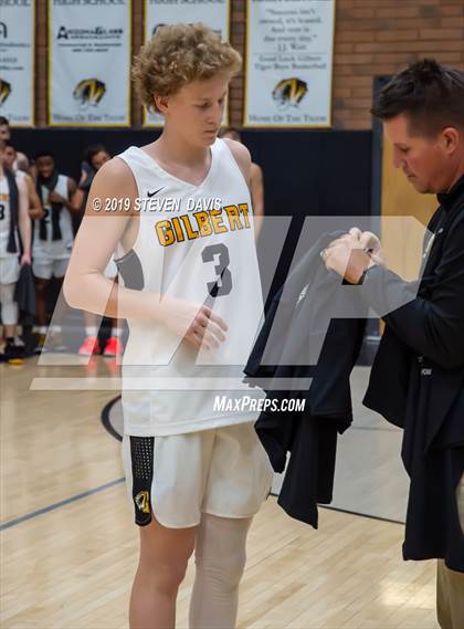 Thumbnail 1 in Desert Ridge vs Gilbert (Championship Game Welcome To The Jungle Holiday Tournament) photogallery.
