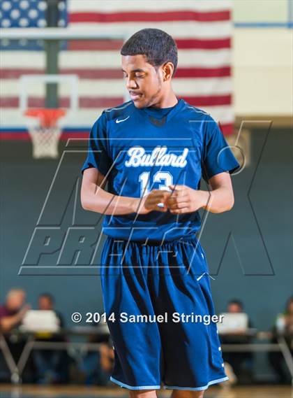 Thumbnail 2 in Bullard vs. Modesto Christian (Prep2Prep Tip-Off Classic) photogallery.