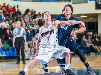 Thumbnail 3 in Bullard vs. Modesto Christian (Prep2Prep Tip-Off Classic) photogallery.