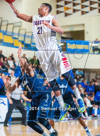 Thumbnail 3 in Bullard vs. Modesto Christian (Prep2Prep Tip-Off Classic) photogallery.