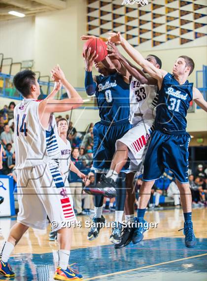 Thumbnail 3 in Bullard vs. Modesto Christian (Prep2Prep Tip-Off Classic) photogallery.