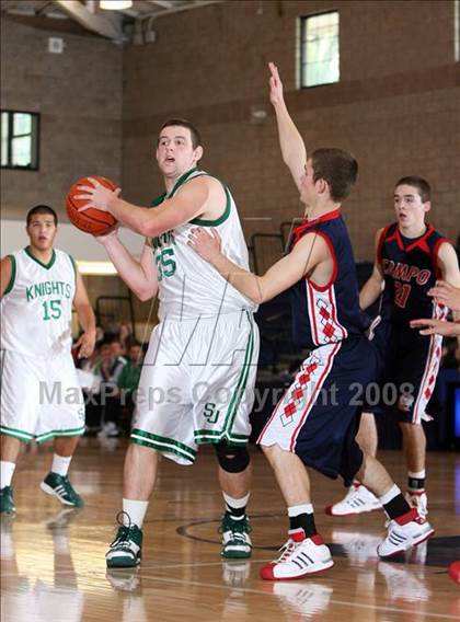 Thumbnail 1 in Campolindo vs St. Joseph (Mission Prep Christmas Classic)  photogallery.