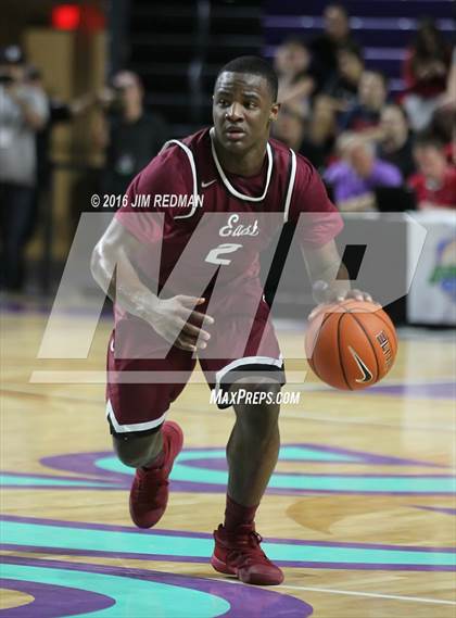 Thumbnail 1 in Patrick School vs. Memphis East (City of Palms Classic) photogallery.