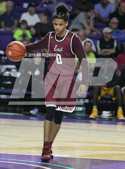 Thumbnail 1 in Patrick School vs. Memphis East (City of Palms Classic) photogallery.