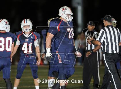 Thumbnail 3 in King (Ca.) lineman John Krahn  photogallery.