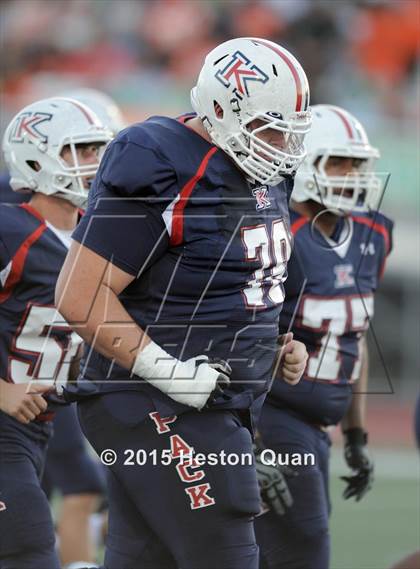 Thumbnail 2 in King (Ca.) lineman John Krahn  photogallery.