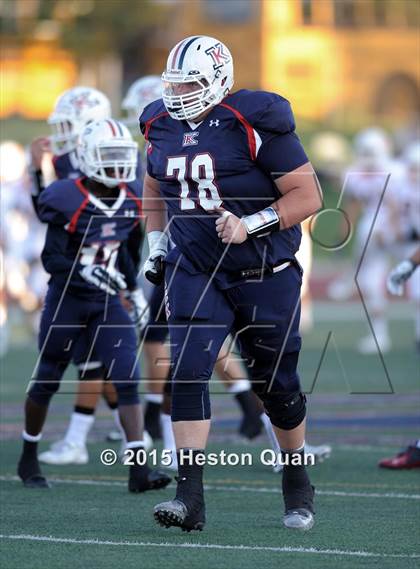 Thumbnail 1 in King (Ca.) lineman John Krahn  photogallery.
