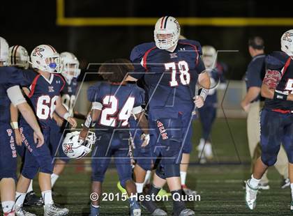Thumbnail 3 in King (Ca.) lineman John Krahn  photogallery.