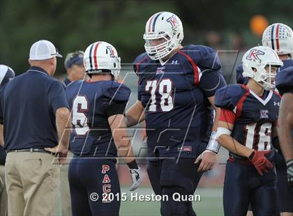 Thumbnail 1 in King (Ca.) lineman John Krahn  photogallery.