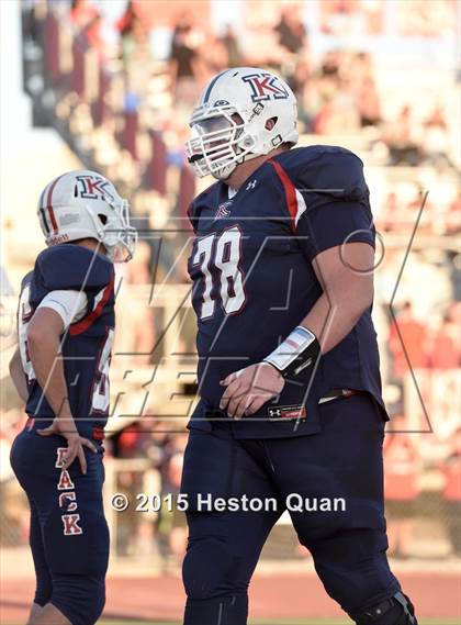 Thumbnail 3 in King (Ca.) lineman John Krahn  photogallery.