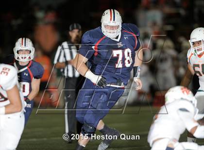 Thumbnail 3 in King (Ca.) lineman John Krahn  photogallery.