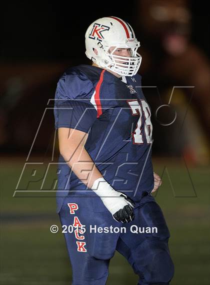 Thumbnail 2 in King (Ca.) lineman John Krahn  photogallery.